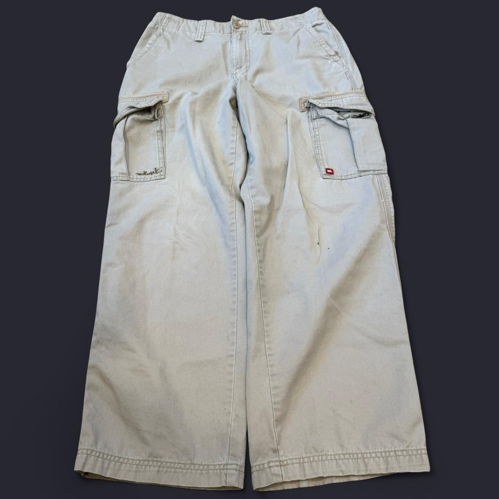 Vintage Tony Hawk Baggy Khaki Cargo Pants Men's Size 30x30 Skater Grunge Y2K VTG